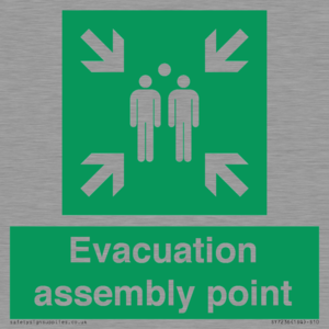 Evacuation assembly point
